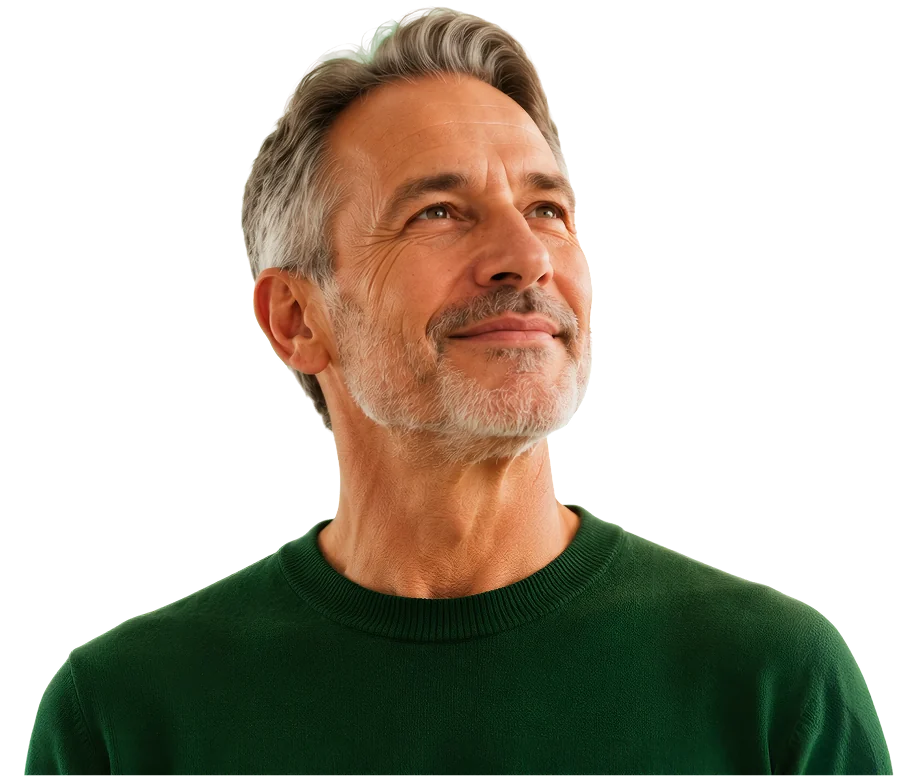 Senhor sorrindo, cliente da RevisaPrev